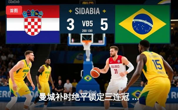 曼城补时绝平锁定三连冠 英超历史首现